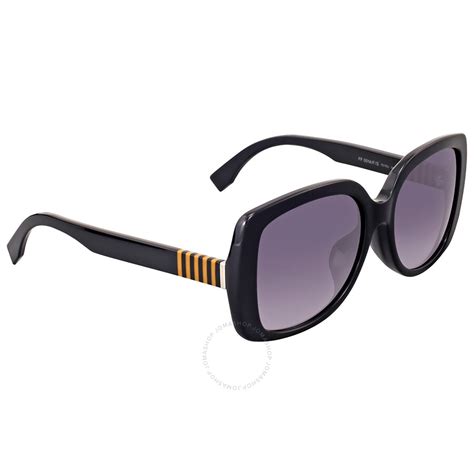 fendi colorblock sunglasses|fendi black square sunglasses.